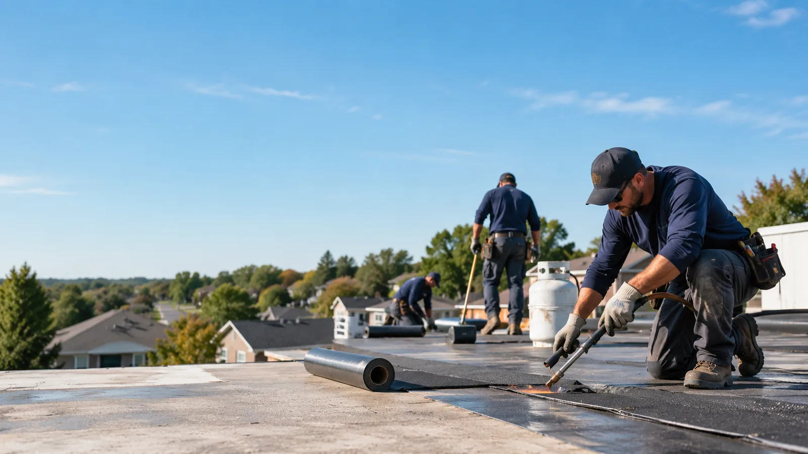 Flat Roof Leak Repair providers in Perronville, MI